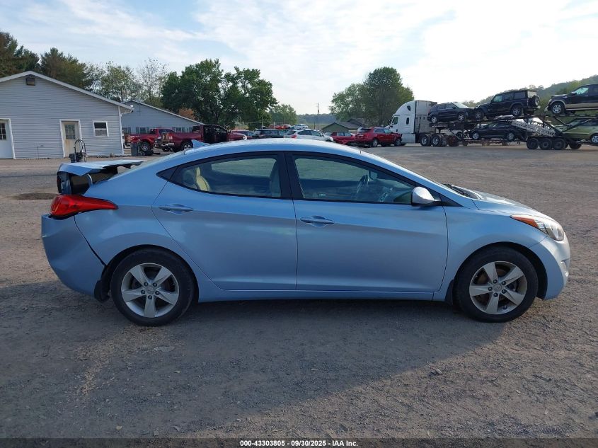 2013 Hyundai Elantra Gls VIN: KMHDH4AE6DU579176 Lot: 43303805