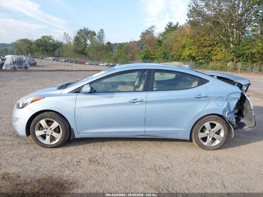 2013 Hyundai Elantra Gls VIN: KMHDH4AE6DU579176 Lot: 43303805