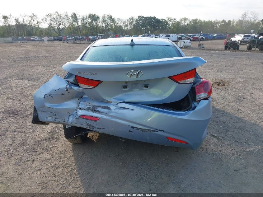 2013 Hyundai Elantra Gls VIN: KMHDH4AE6DU579176 Lot: 43303805