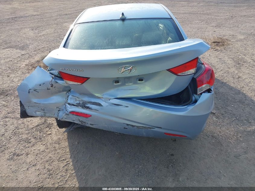 2013 Hyundai Elantra Gls VIN: KMHDH4AE6DU579176 Lot: 43303805