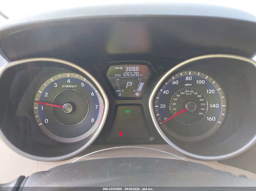 2013 Hyundai Elantra Gls VIN: KMHDH4AE6DU579176 Lot: 43303805