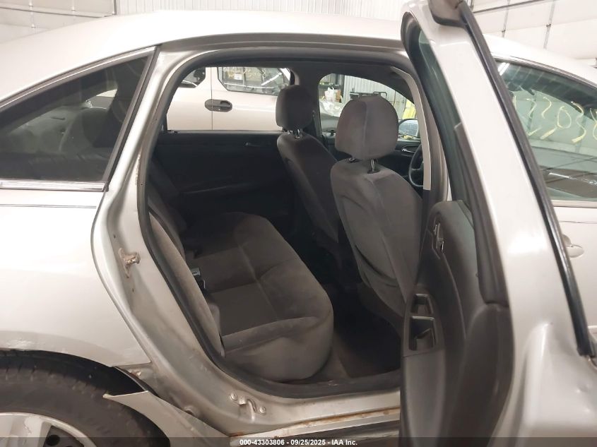 2007 Chevrolet Impala Ls VIN: 2G1WB55K279341498 Lot: 43303806