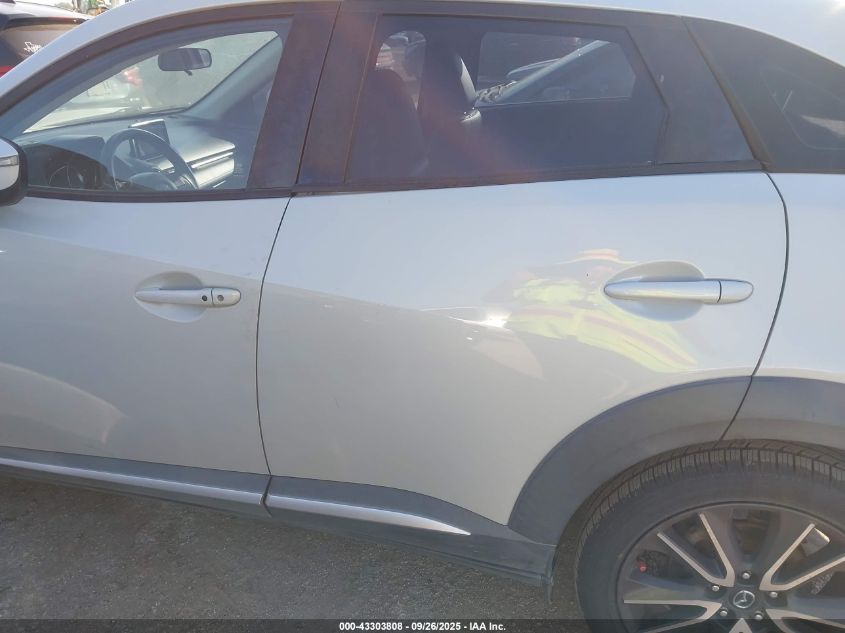 2016 Mazda Cx-3 Grand Touring VIN: JM1DKBD74G0124278 Lot: 43303808