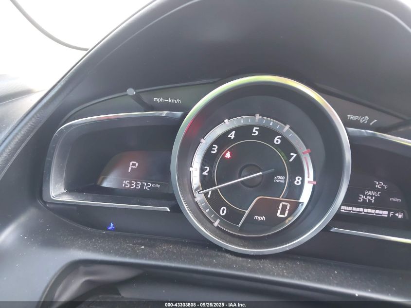 2016 Mazda Cx-3 Grand Touring VIN: JM1DKBD74G0124278 Lot: 43303808