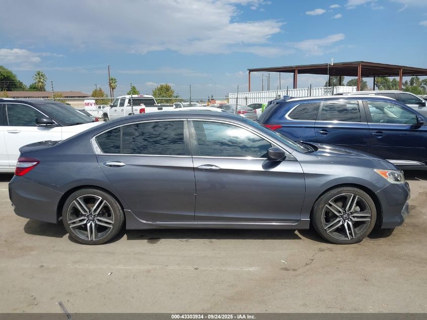 2017 Honda Accord Sport VIN: 1HGCR2F56HA182392 Lot: 43303934