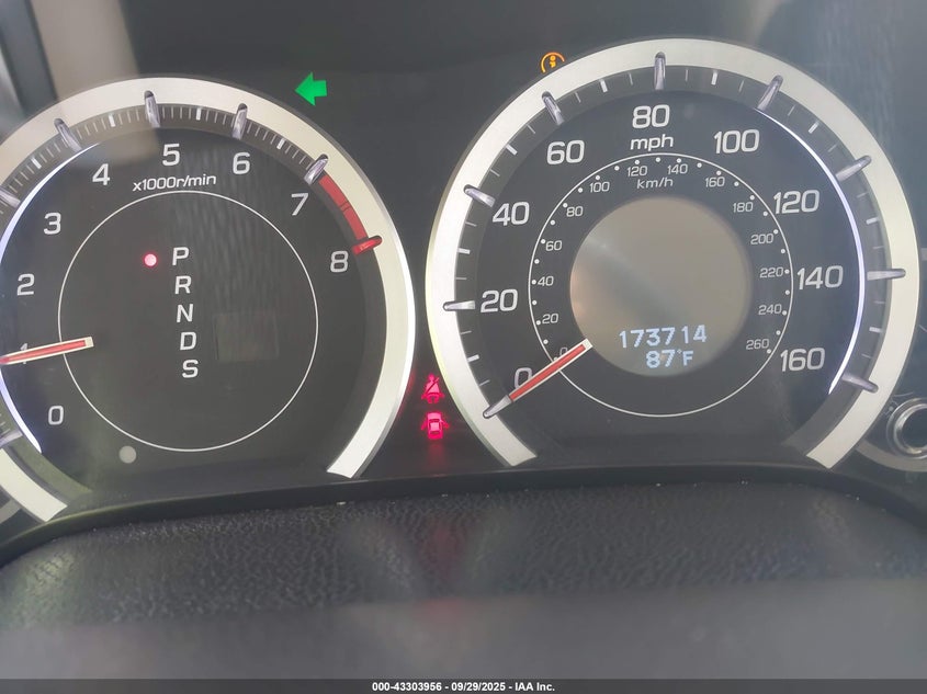 2012 Acura Tsx 2.4 VIN: JH4CU2F47CC010095 Lot: 43303956