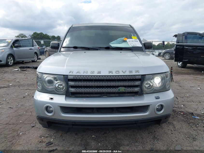 2008 Land Rover Range Rover Sport Hse VIN: SALSK25468A125867 Lot: 43303968