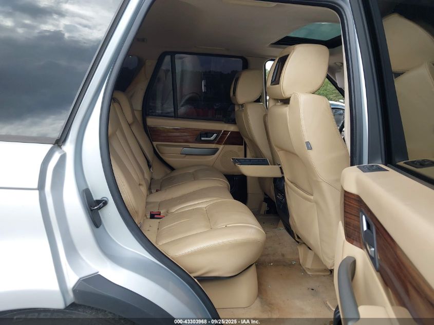 2008 Land Rover Range Rover Sport Hse VIN: SALSK25468A125867 Lot: 43303968