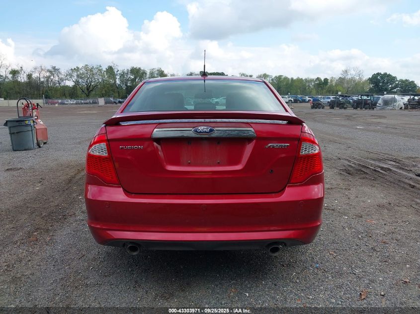 2012 Ford Fusion Sport VIN: 3FAHP0KC9CR256766 Lot: 43303971