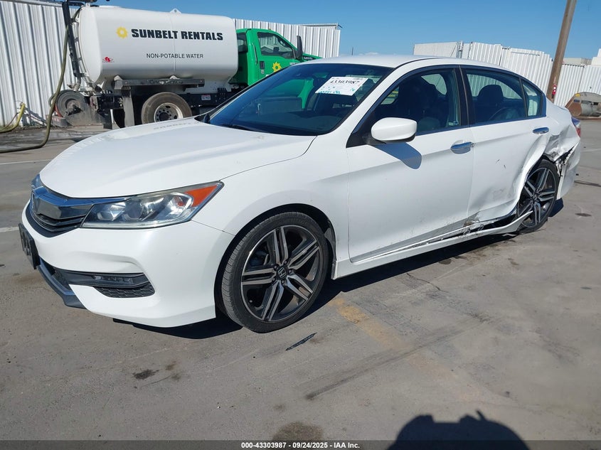 1HGCR2F69GA095108 2016 HONDA ACCORD photo no. 2