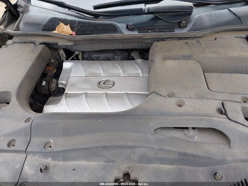 2010 Lexus Rx 350 VIN: 2T2BK1BAXAC039647 Lot: 43303989