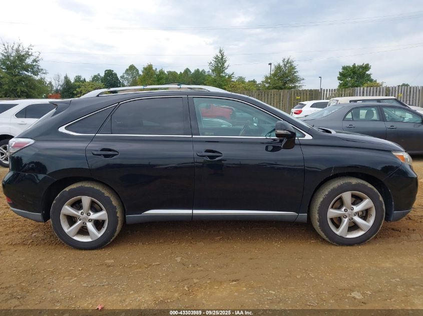 2010 Lexus Rx 350 VIN: 2T2BK1BAXAC039647 Lot: 43303989