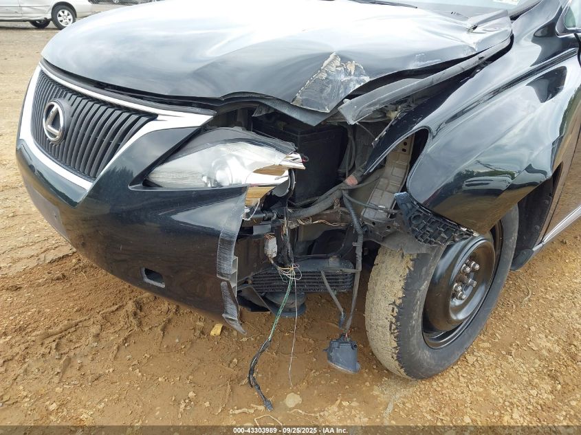 2010 Lexus Rx 350 VIN: 2T2BK1BAXAC039647 Lot: 43303989