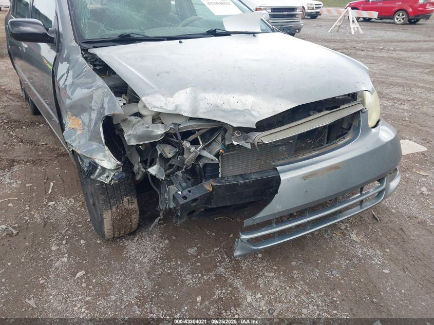 2004 Toyota Corolla Le VIN: 1NXBR38E44Z323395 Lot: 43304021