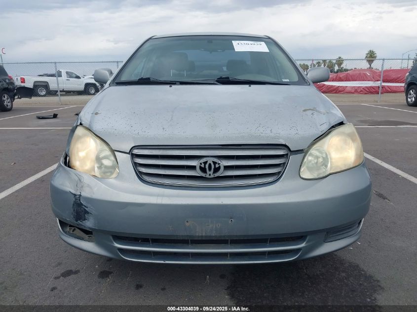 2004 Toyota Corolla Le VIN: 1NXBR32E04Z326254 Lot: 43304039