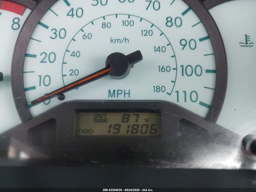 2004 Toyota Corolla Le VIN: 1NXBR32E04Z326254 Lot: 43304039