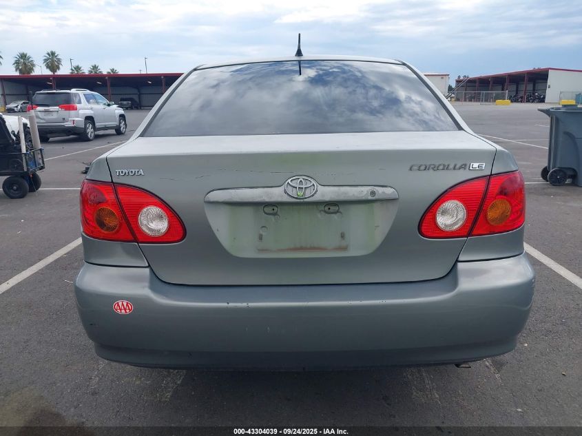 2004 Toyota Corolla Le VIN: 1NXBR32E04Z326254 Lot: 43304039