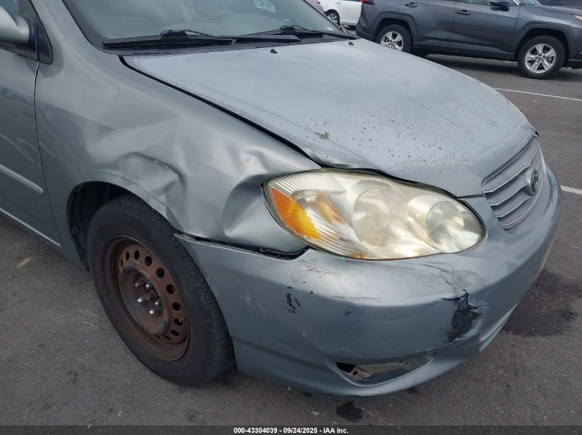 2004 Toyota Corolla Le VIN: 1NXBR32E04Z326254 Lot: 43304039