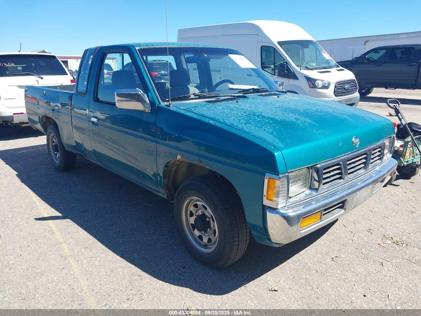 1995 Nissan Truck King Cab Xe green pickup gasoline 1N6SD16S1SC378712 photo #1