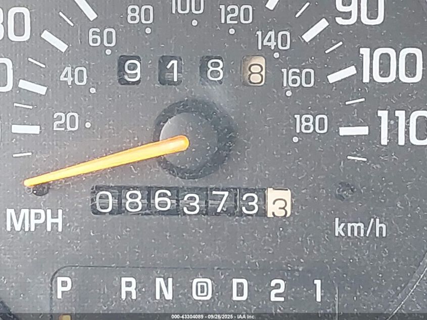 1996 Chevrolet Lumina VIN: 2G1WL52M5T1119727 Lot: 43304089