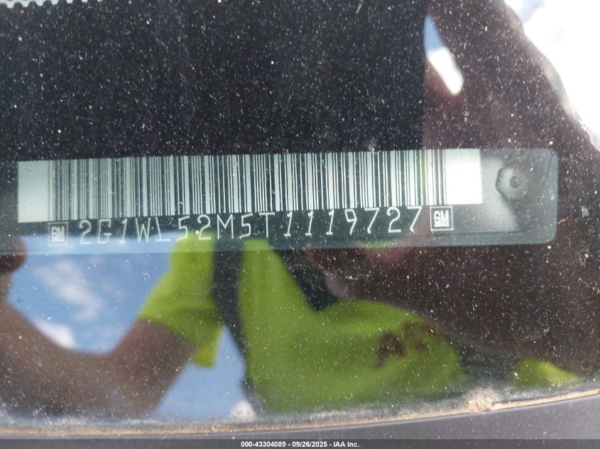 1996 Chevrolet Lumina VIN: 2G1WL52M5T1119727 Lot: 43304089