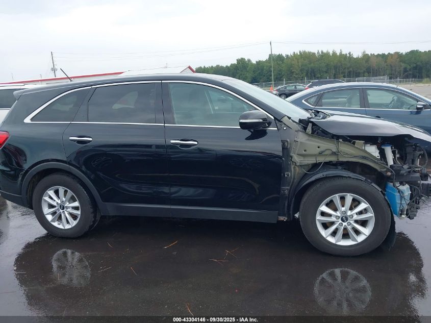 2019 Kia Sorento 2.4L Lx VIN: 5XYPG4A30KG569597 Lot: 43304146