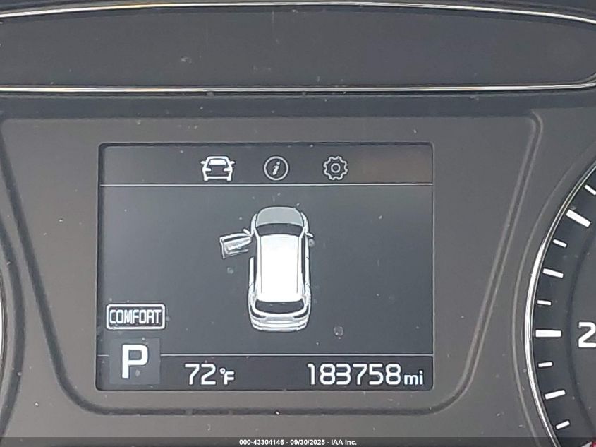 2019 Kia Sorento 2.4L Lx VIN: 5XYPG4A30KG569597 Lot: 43304146