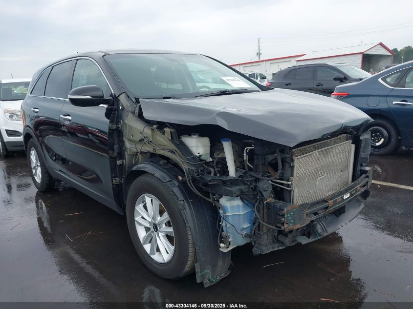 2019 Kia Sorento 2.4L Lx VIN: 5XYPG4A30KG569597 Lot: 43304146