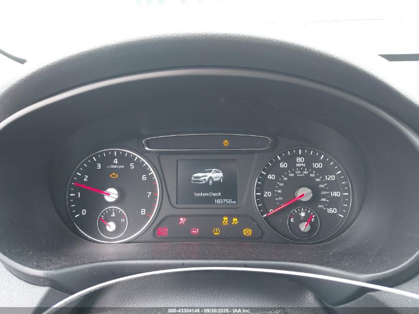 2019 Kia Sorento 2.4L Lx VIN: 5XYPG4A30KG569597 Lot: 43304146