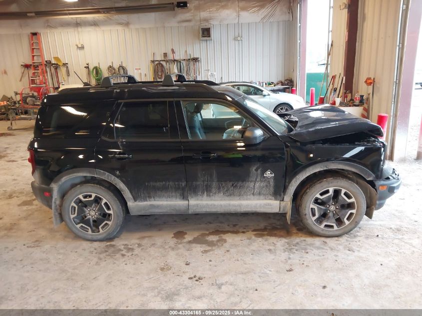 2021 Ford Bronco Sport Outer Banks VIN: 3FMCR9C69MRA81217 Lot: 43304165