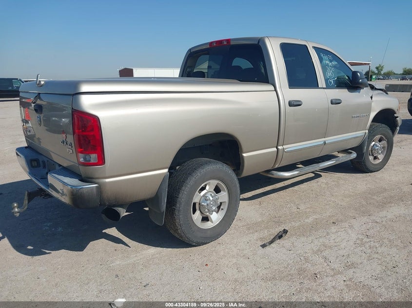3D3KS28C35G758860 2005 DODGE RAM photo no. 4