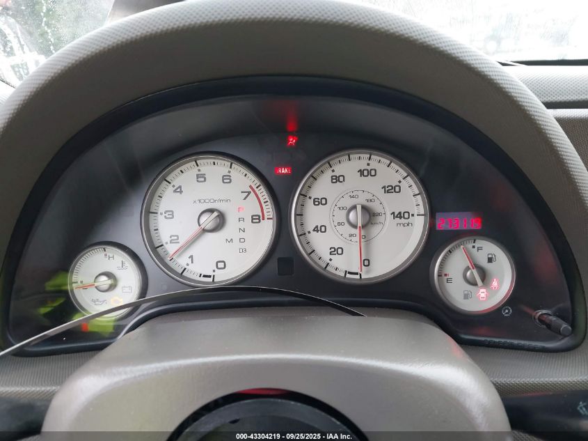 2005 Acura Rsx VIN: JH4DC54805S012827 Lot: 43304219