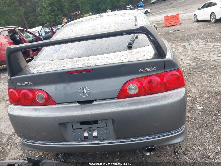 2005 Acura Rsx VIN: JH4DC54805S012827 Lot: 43304219