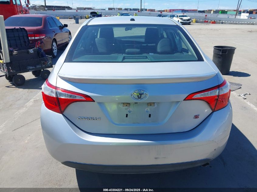 2015 Toyota Corolla S Premium VIN: 5YFBURHE2FP238531 Lot: 43304221