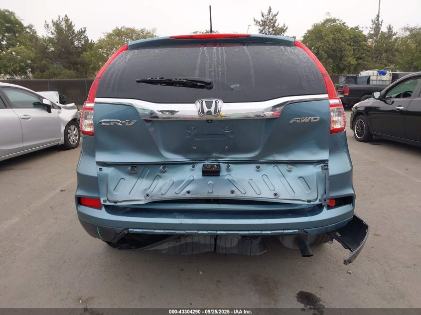 2015 Honda Cr-V Ex VIN: 5J6RM4H5XFL003170 Lot: 43304290