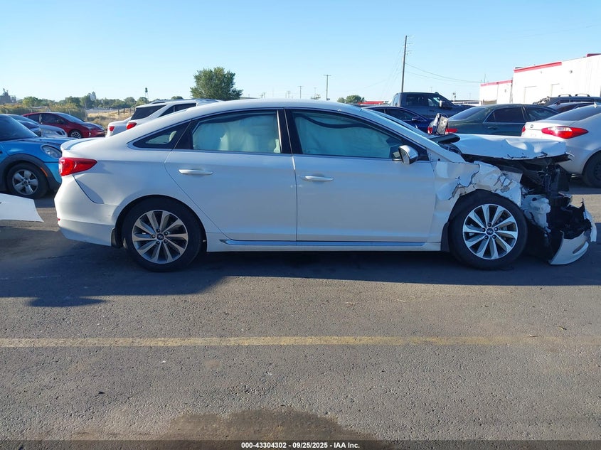 2017 HYUNDAI SONATA SPORT - 5NPE34AF2HH586383