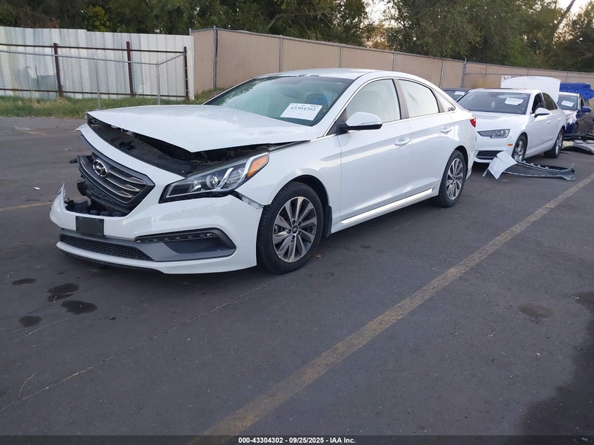 2017 HYUNDAI SONATA SPORT - 5NPE34AF2HH586383