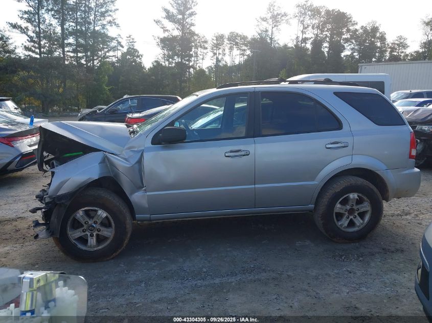 2003 Kia Sorento Ex/Lx VIN: KNDJD733X35041833 Lot: 43304305