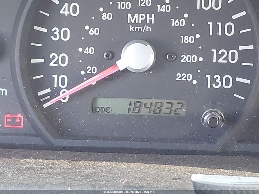 2003 Kia Sorento Ex/Lx VIN: KNDJD733X35041833 Lot: 43304305