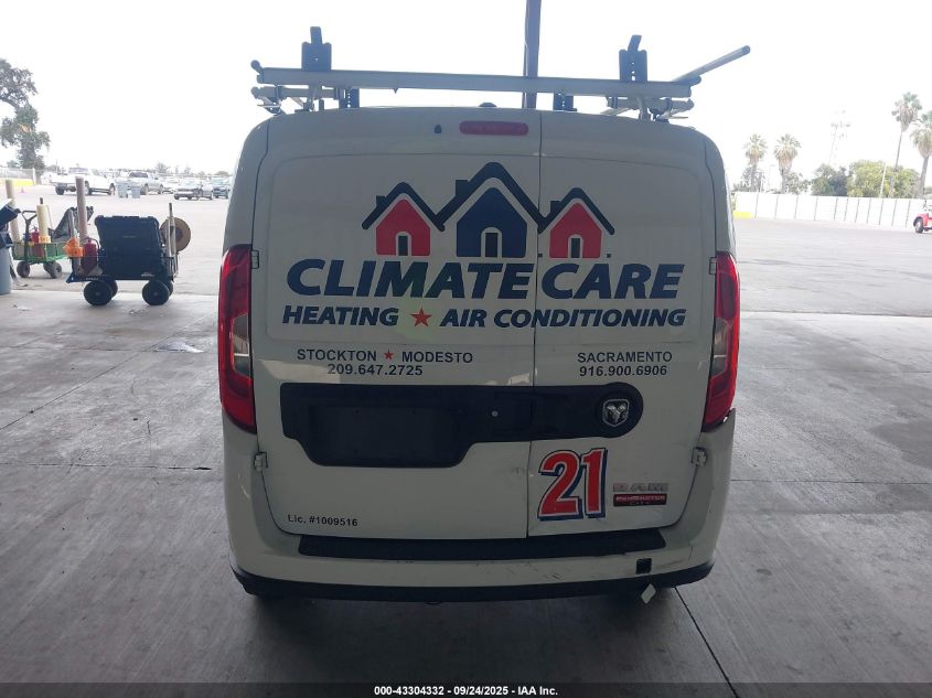 2022 RAM PROMASTER CITY CARGO VAN - ZFBHRFAB3N6X58711