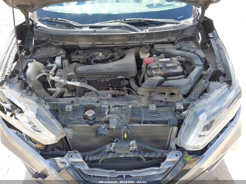 2017 Nissan Rogue S VIN: 5N1AT2MT8HC878891 Lot: 43304348