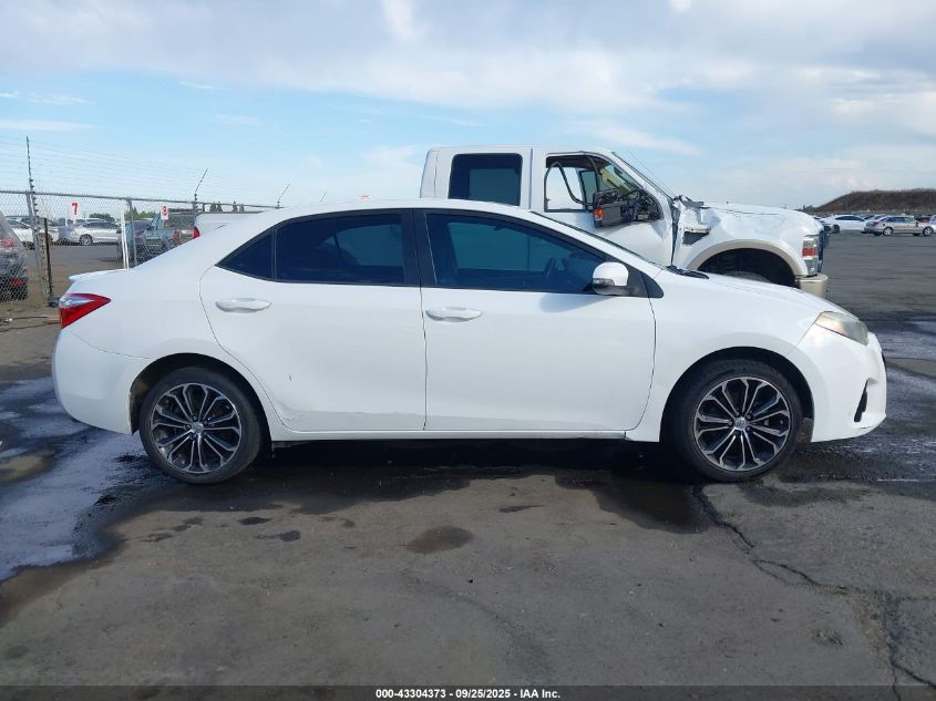 2016 Toyota Corolla S Plus VIN: 5YFBURHEXGP377873 Lot: 43304373