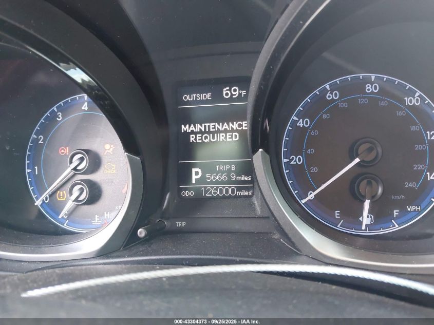 2016 Toyota Corolla S Plus VIN: 5YFBURHEXGP377873 Lot: 43304373