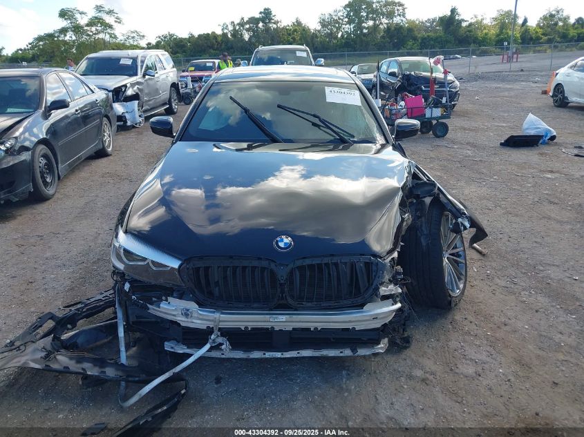 2018 BMW 530I VIN: WBAJA5C55JWA37114 Lot: 43304392