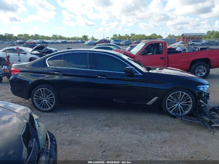 2018 BMW 530I VIN: WBAJA5C55JWA37114 Lot: 43304392