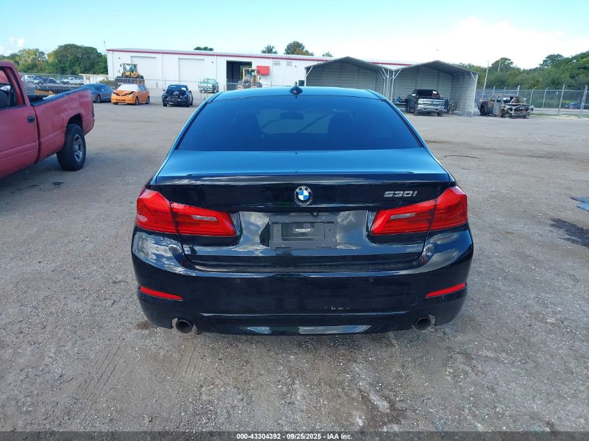 2018 BMW 530I VIN: WBAJA5C55JWA37114 Lot: 43304392