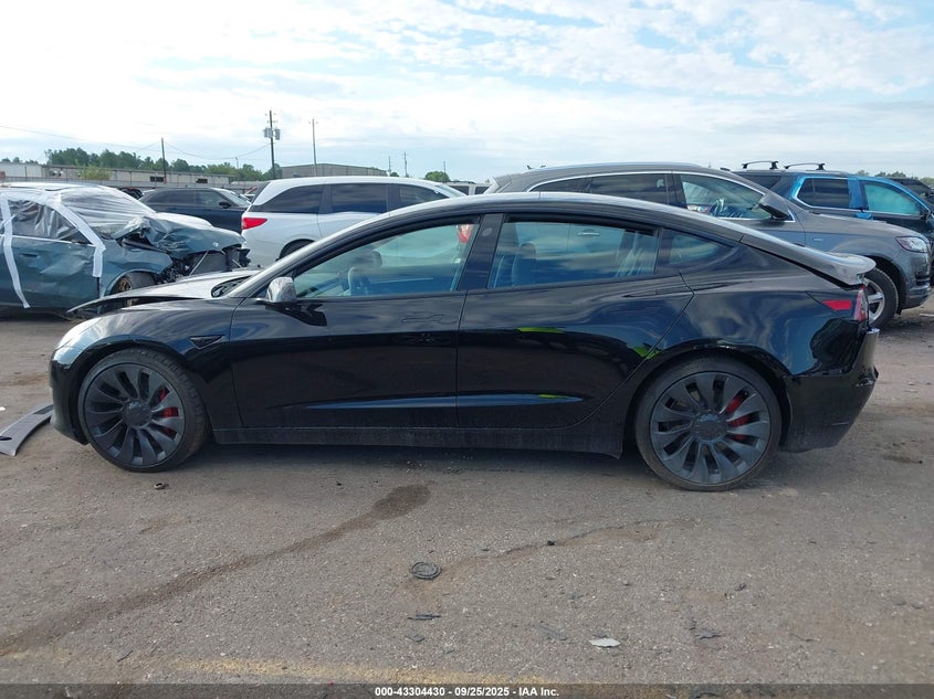 2023 Tesla Model 3 Performance Dual Motor All-Wheel Drive VIN: 5YJ3E1EC0PF633603 Lot: 43304430