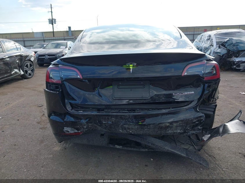 2023 Tesla Model 3 Performance Dual Motor All-Wheel Drive VIN: 5YJ3E1EC0PF633603 Lot: 43304430