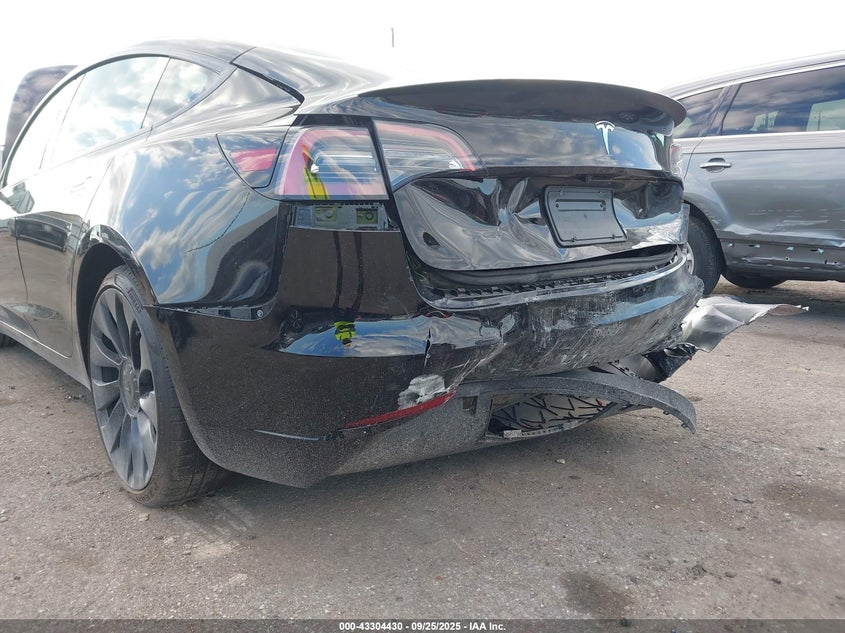 2023 Tesla Model 3 Performance Dual Motor All-Wheel Drive VIN: 5YJ3E1EC0PF633603 Lot: 43304430