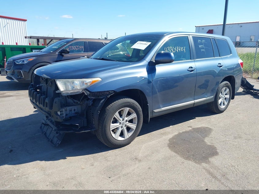 2013 TOYOTA HIGHLANDER BASE V6 5TDBK3EHXDS227685